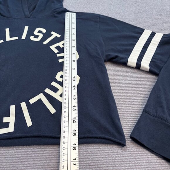 Hollister Navy Long Sleeve Hollister Hoodie Size M - Picture 5 of 8